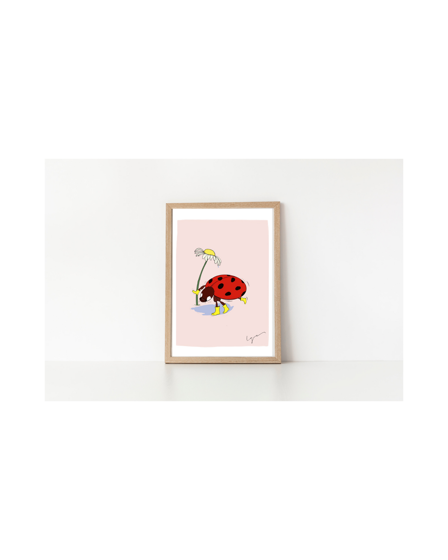 Ladybug in Rainboots