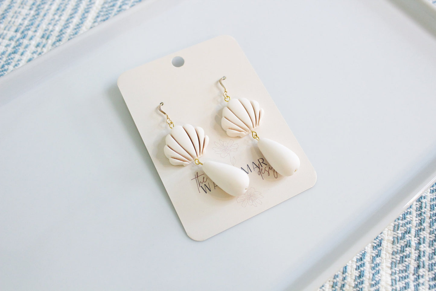 Shell Dangles - Customizable Colors
