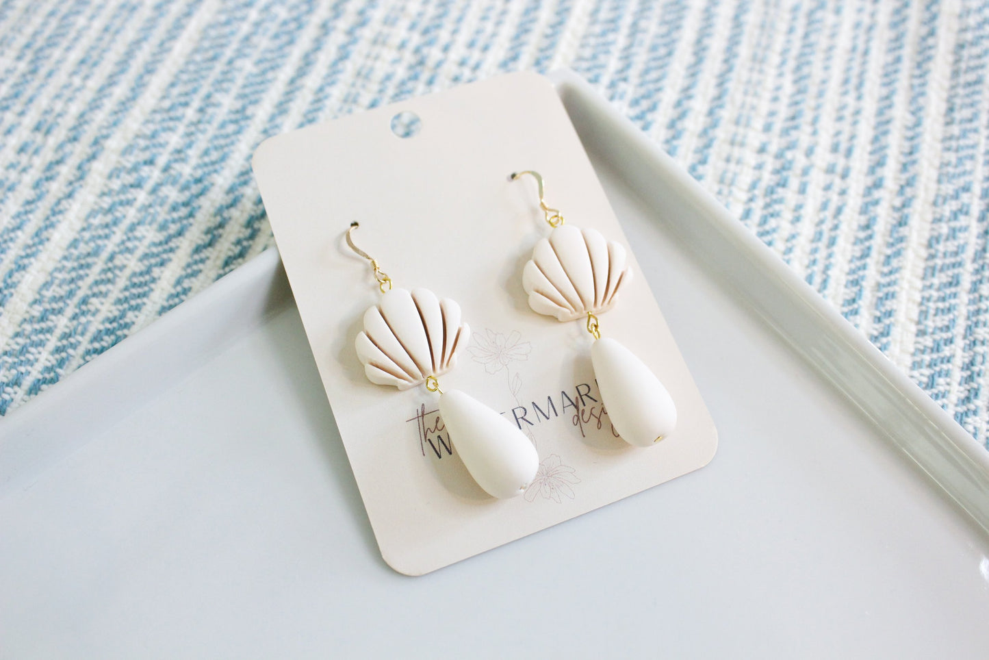 Shell Dangles - Customizable Colors