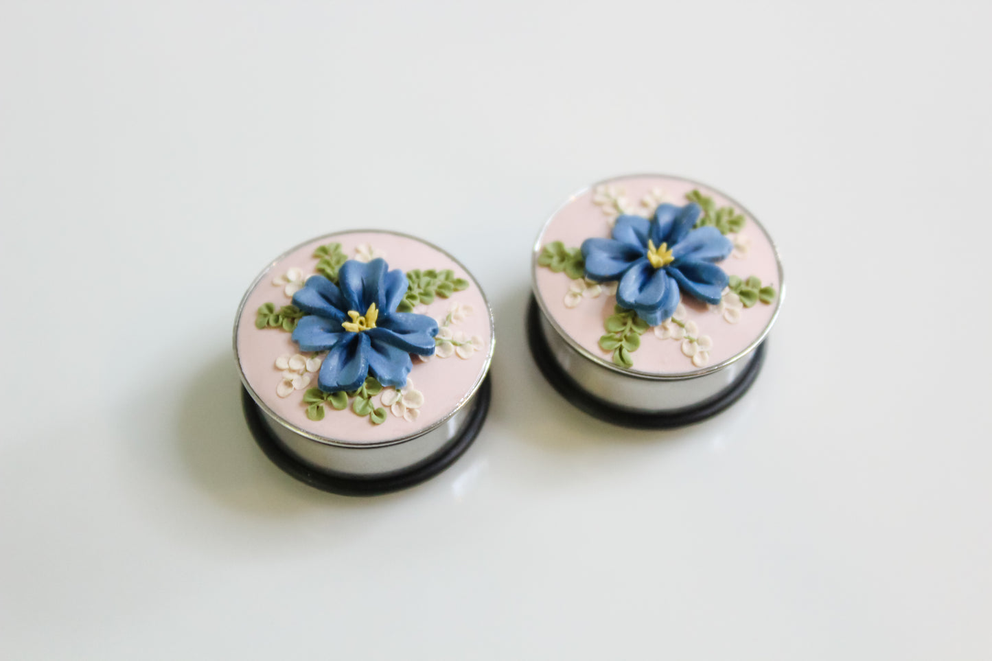 Gauges - Pink & Blue Floral