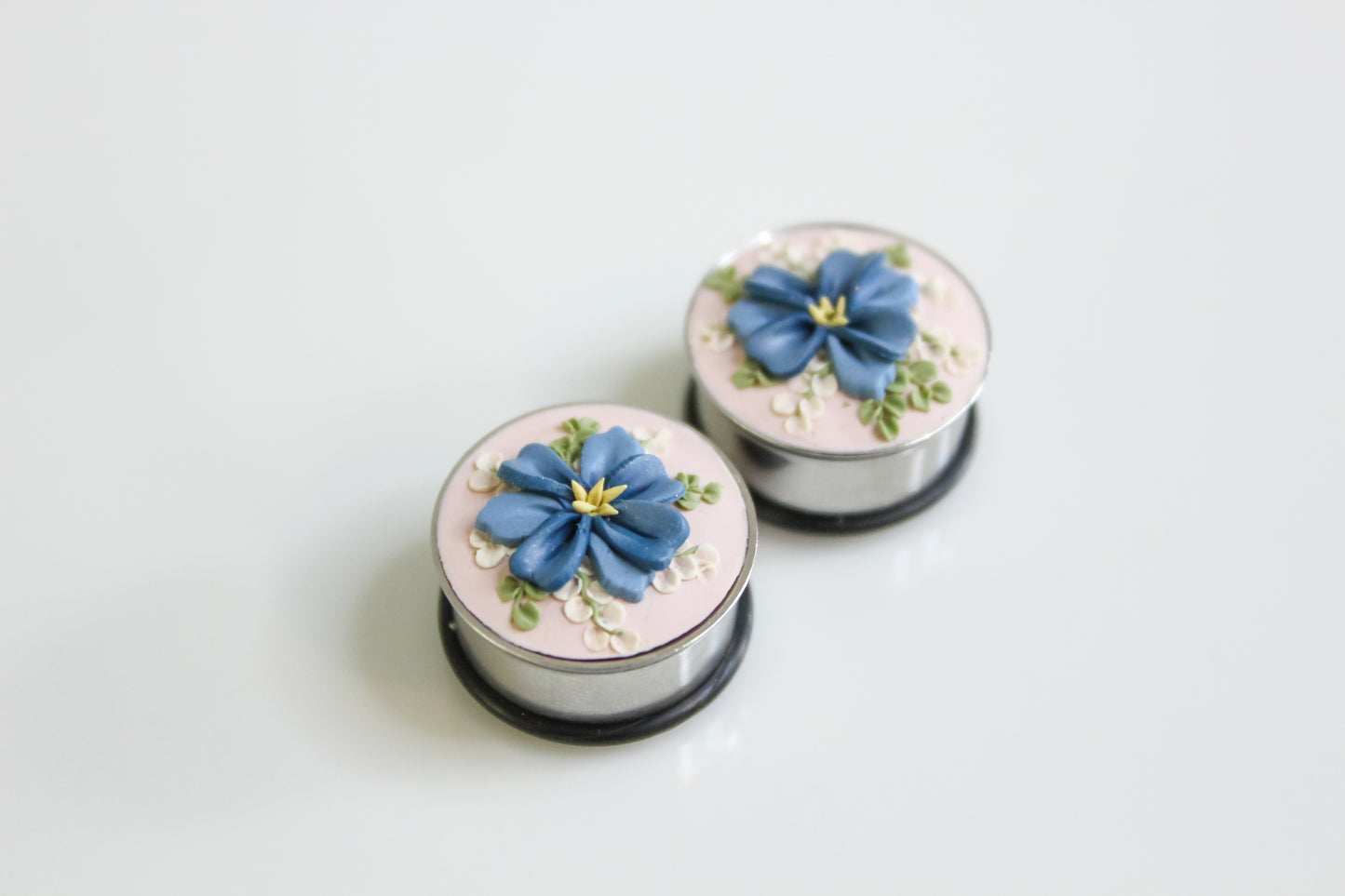 Gauges - Pink & Blue Floral