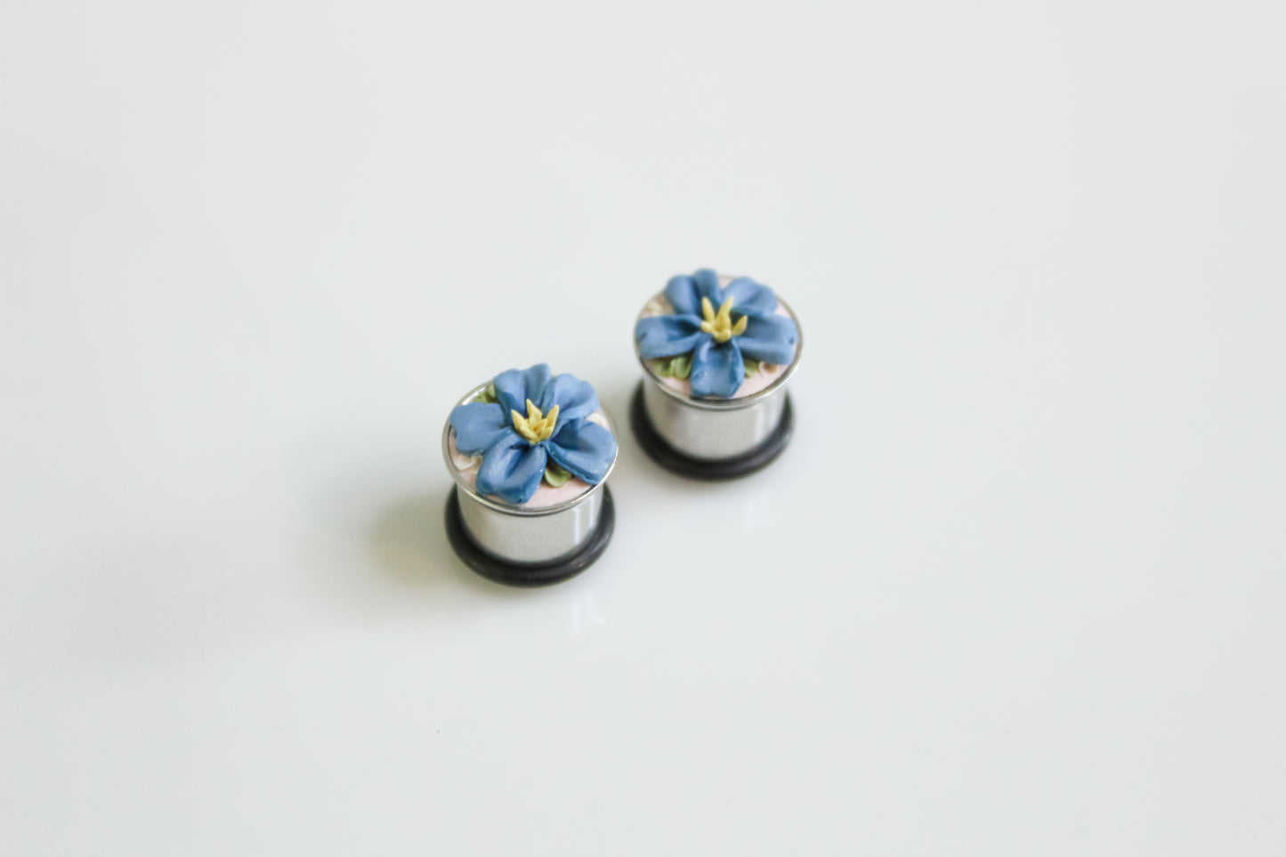 Gauges - Pink & Blue Floral