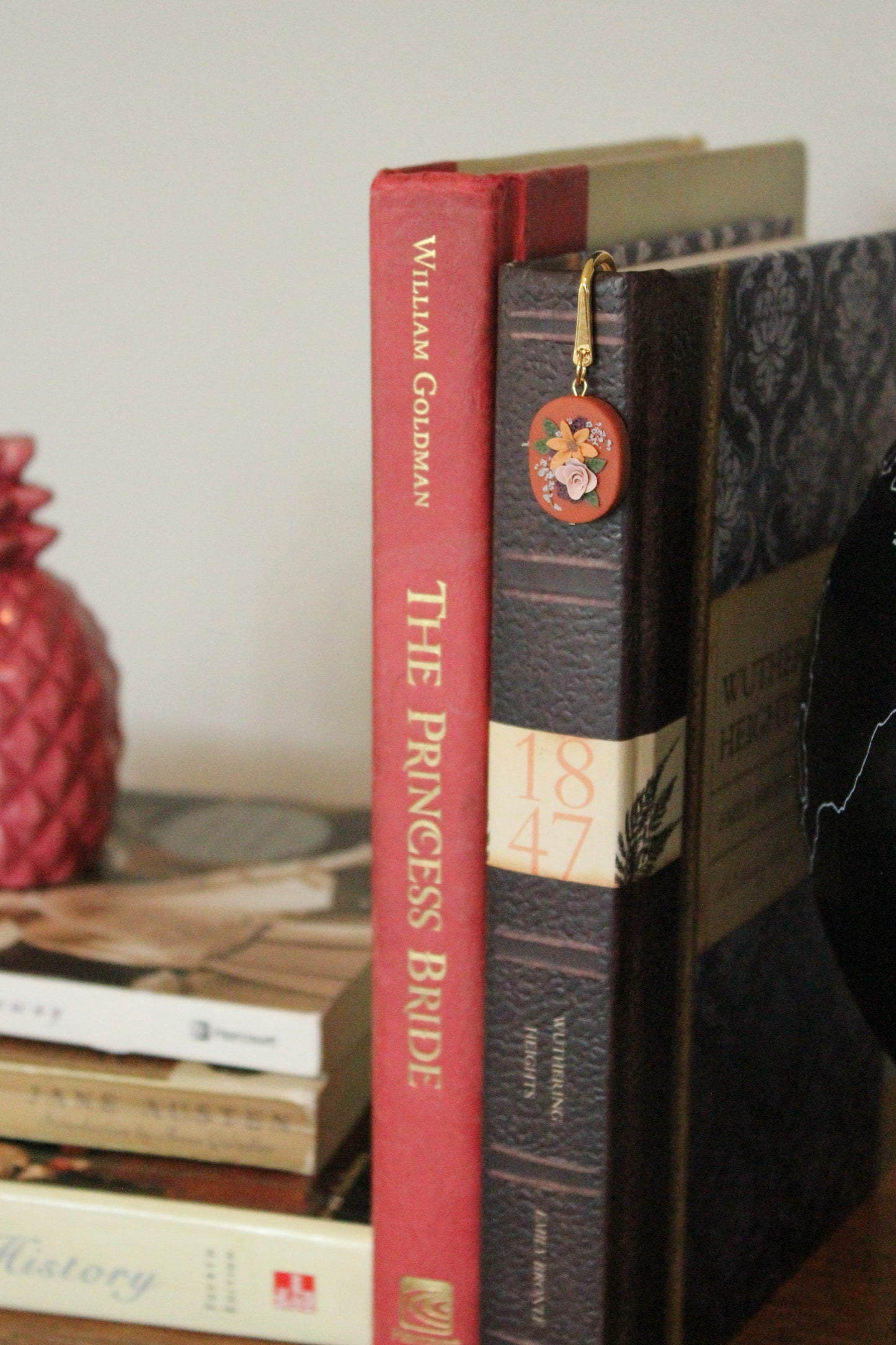 Autumn Florals - Bookmark