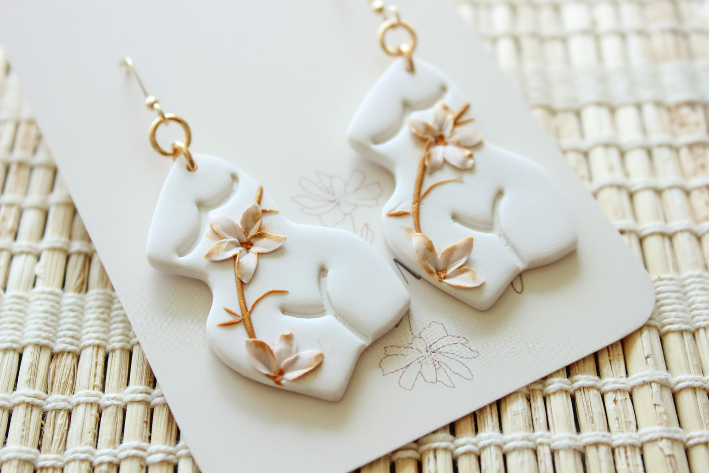 Golden Florals - Jane
