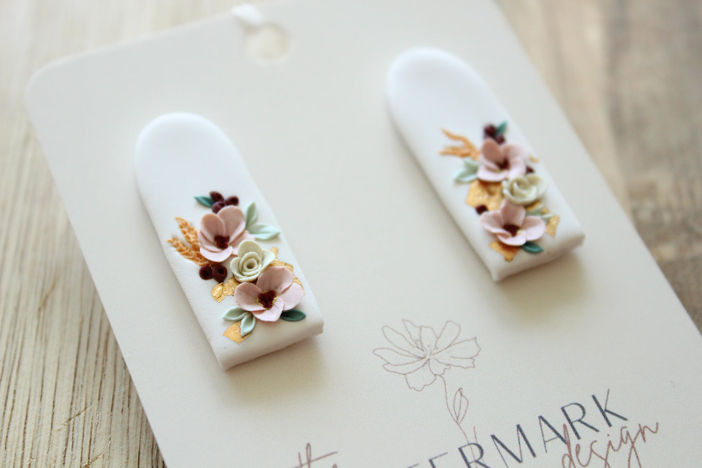 Stella Florals - Small Drop Studs