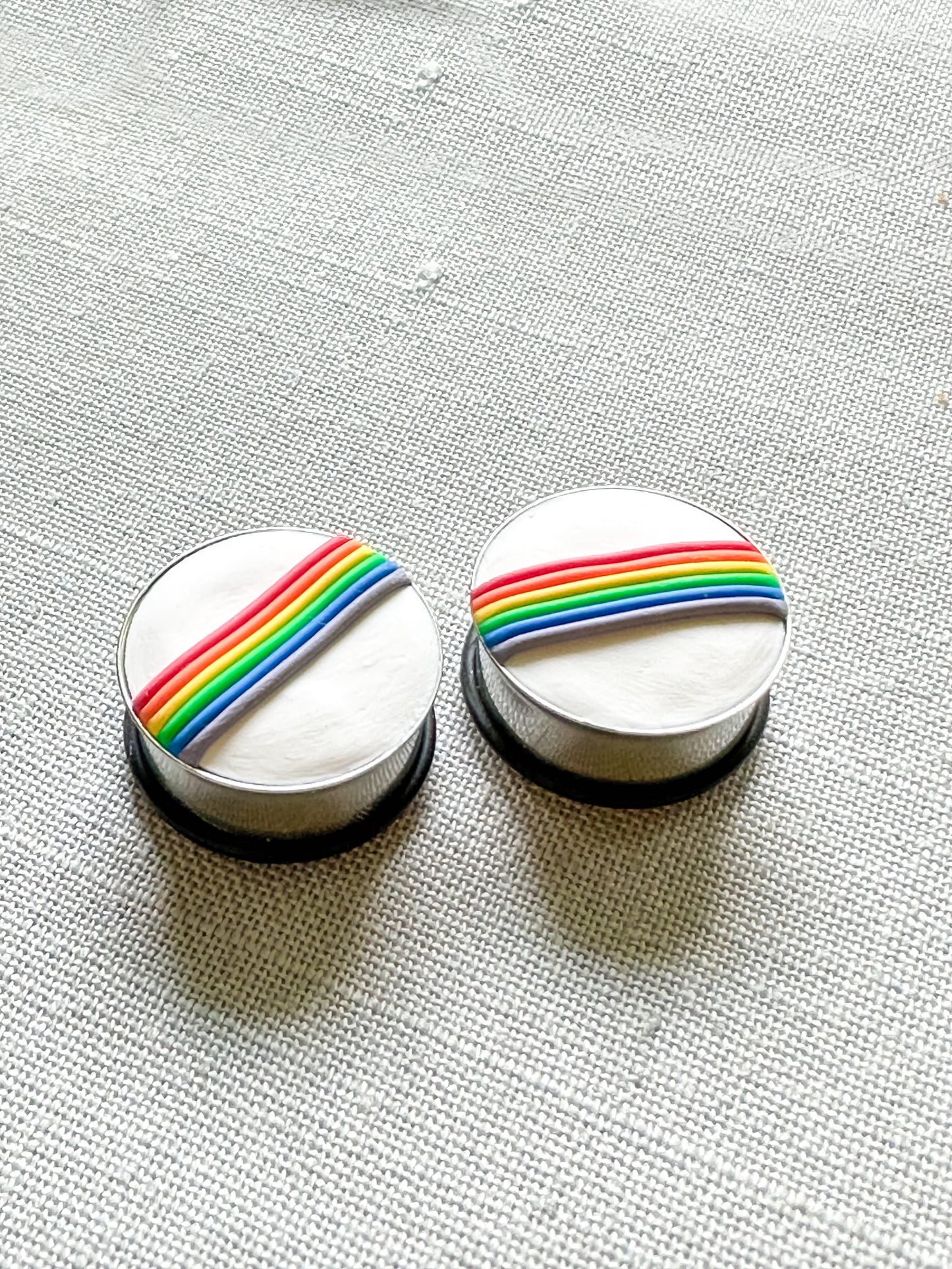 Gauges - Rainbow Stripe
