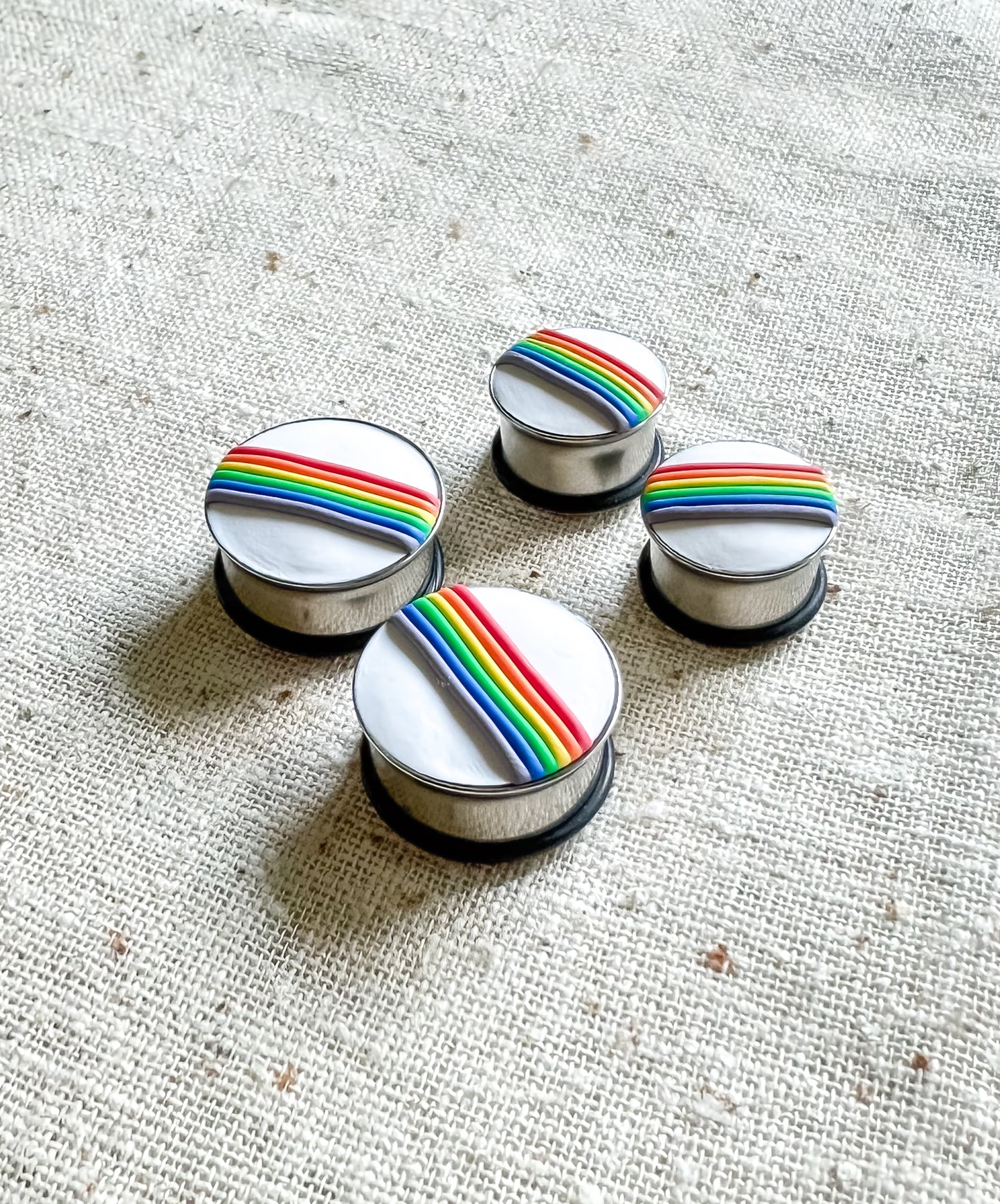 Gauges - Rainbow Stripe
