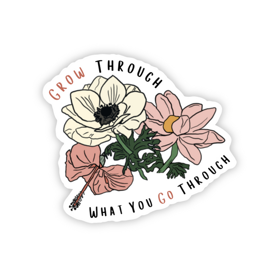 Grow through what you go through