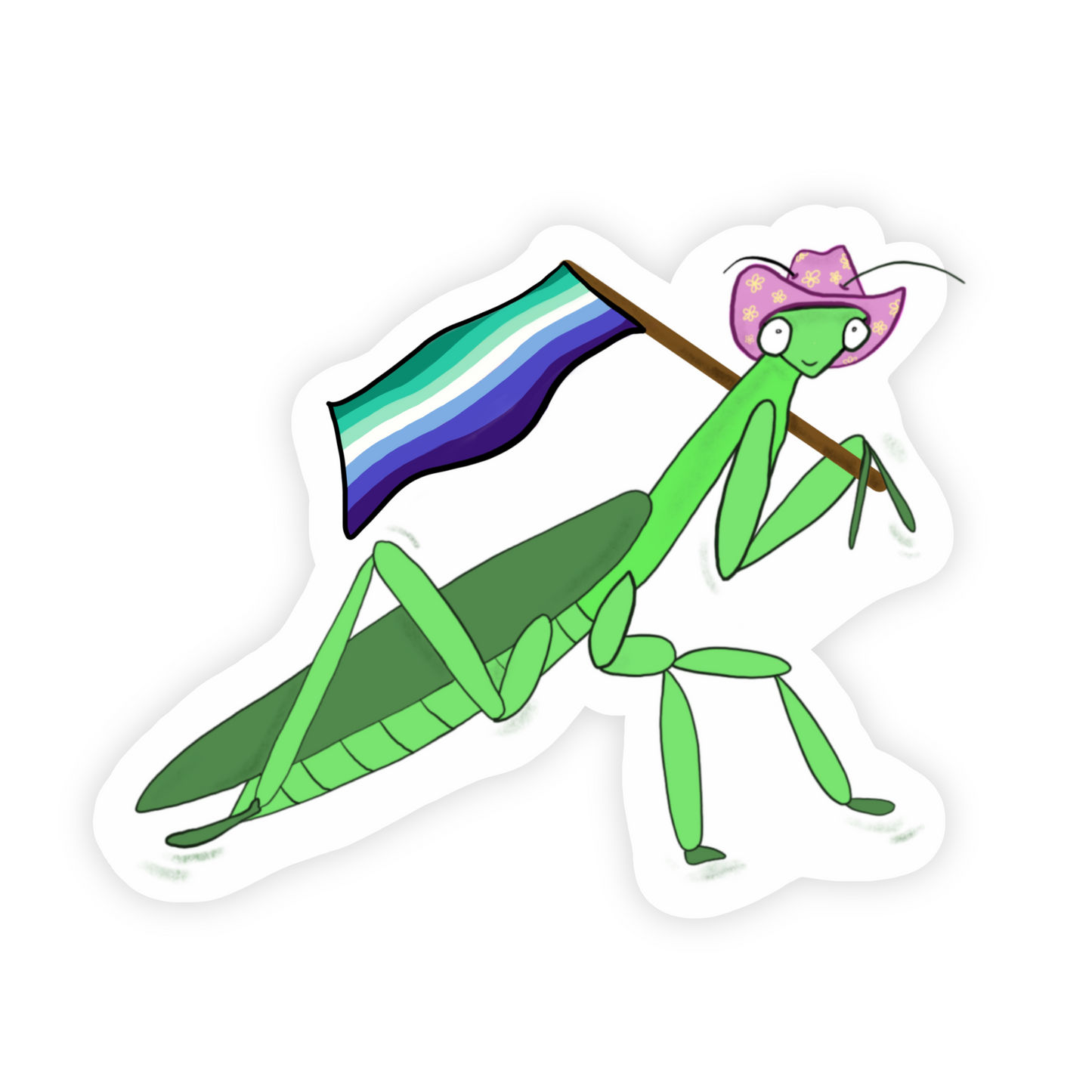 Pride Flag Mantis - All Flags