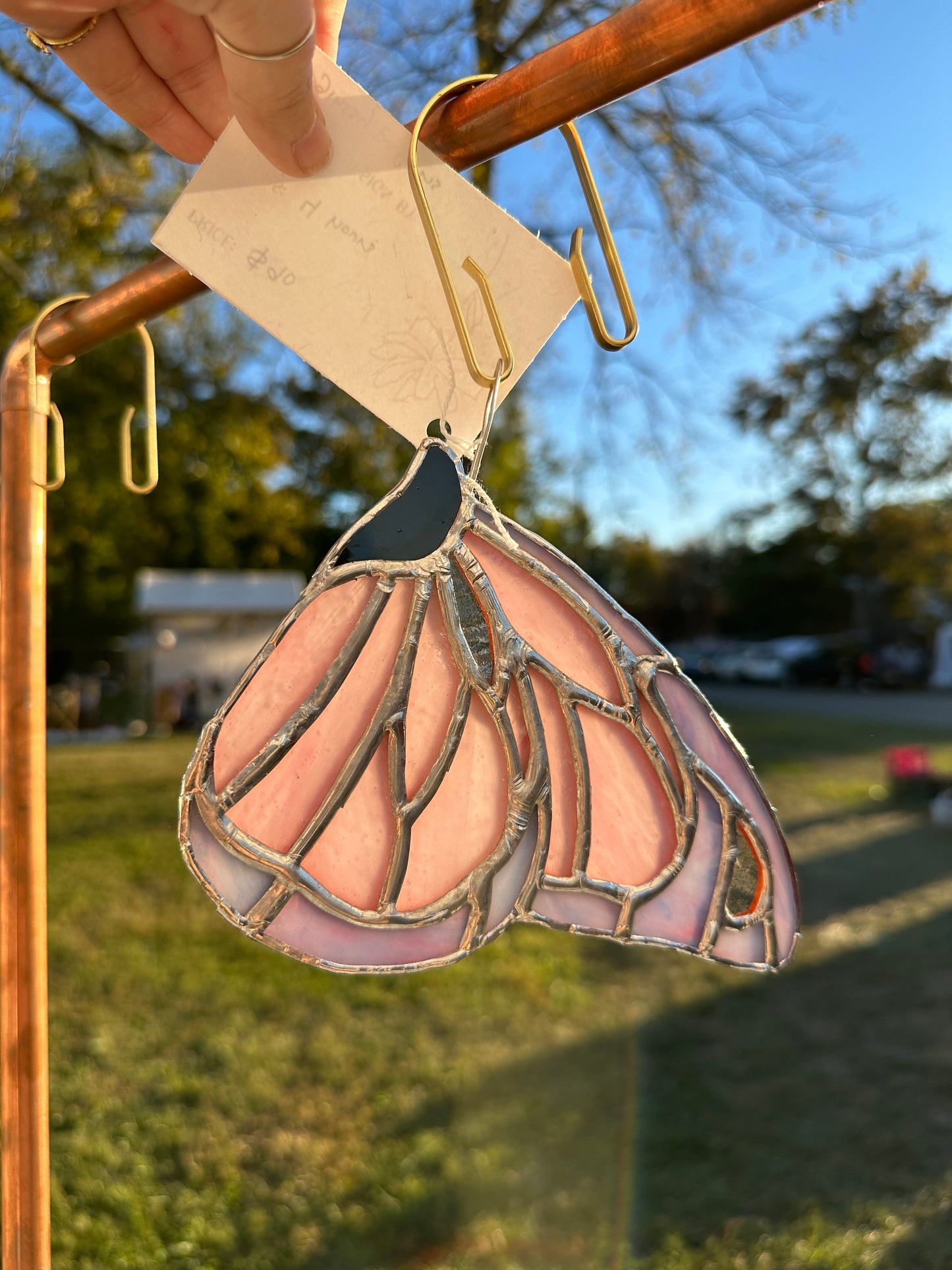 Stained Glass - Butterfly Window Hanging