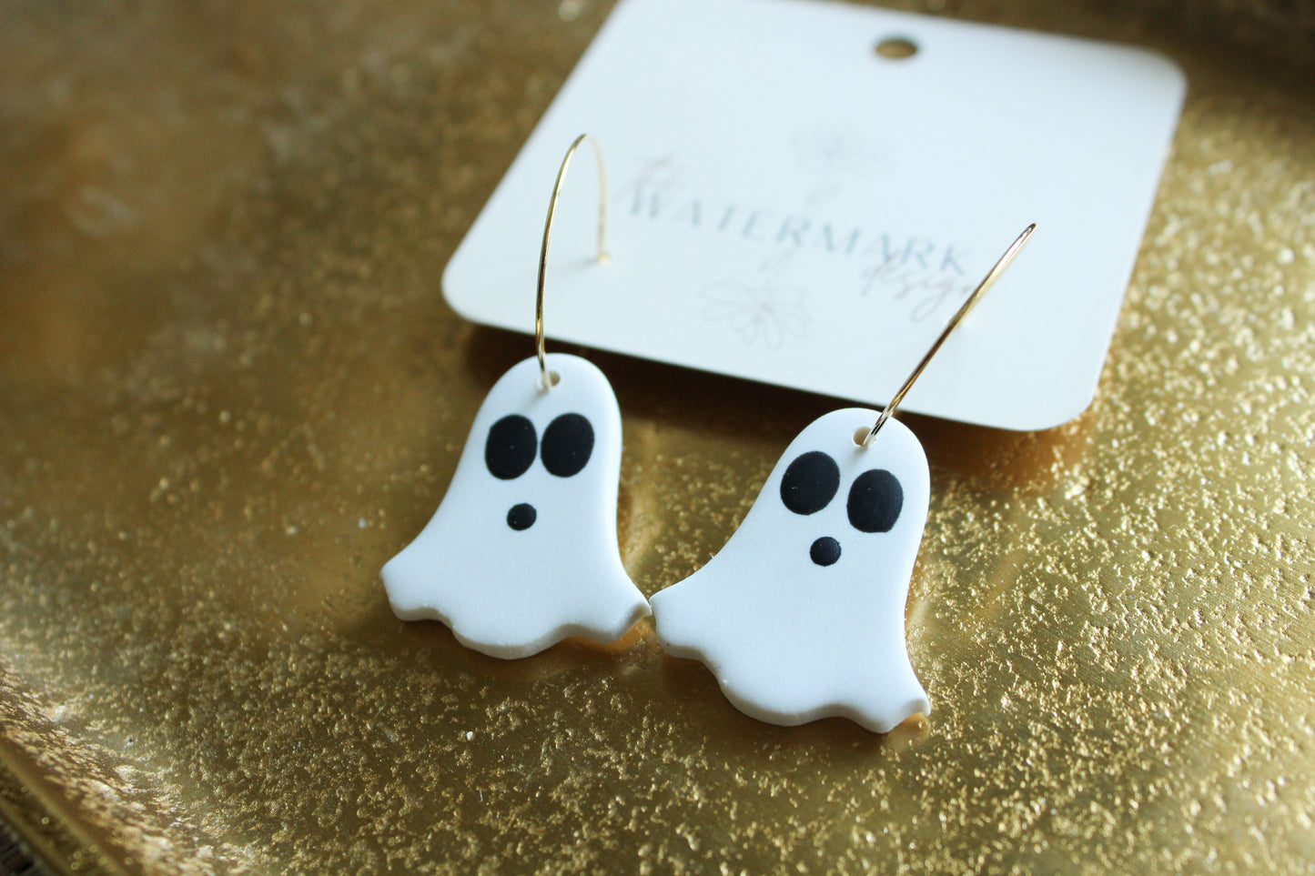 Halloween Collection - Plain Ghost Dangles