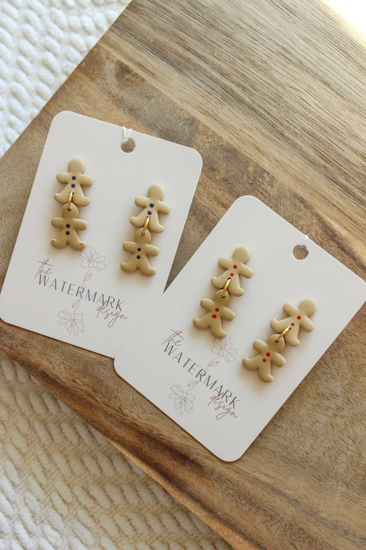 Christmas Collection - Gingerbread Dangles