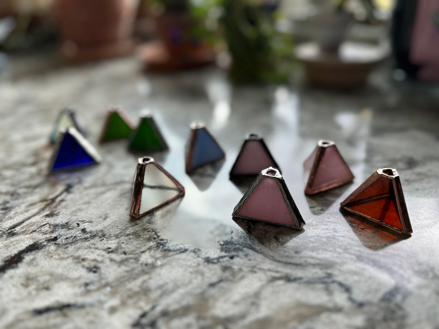 Stained Glass - Incense Holders (multiple color options)