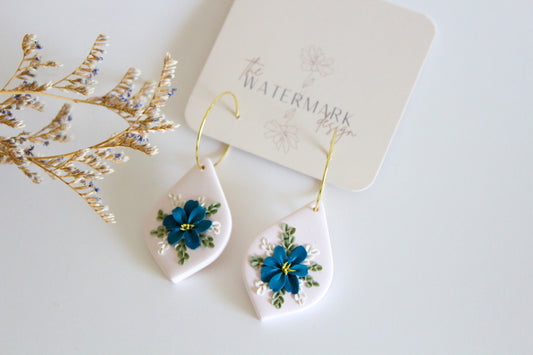 Blue Floral - Devere