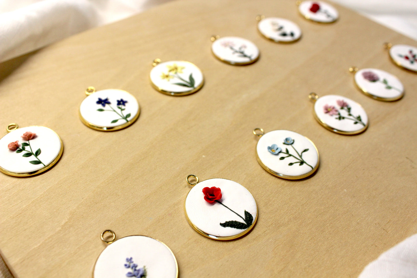 Birth Flower Necklaces