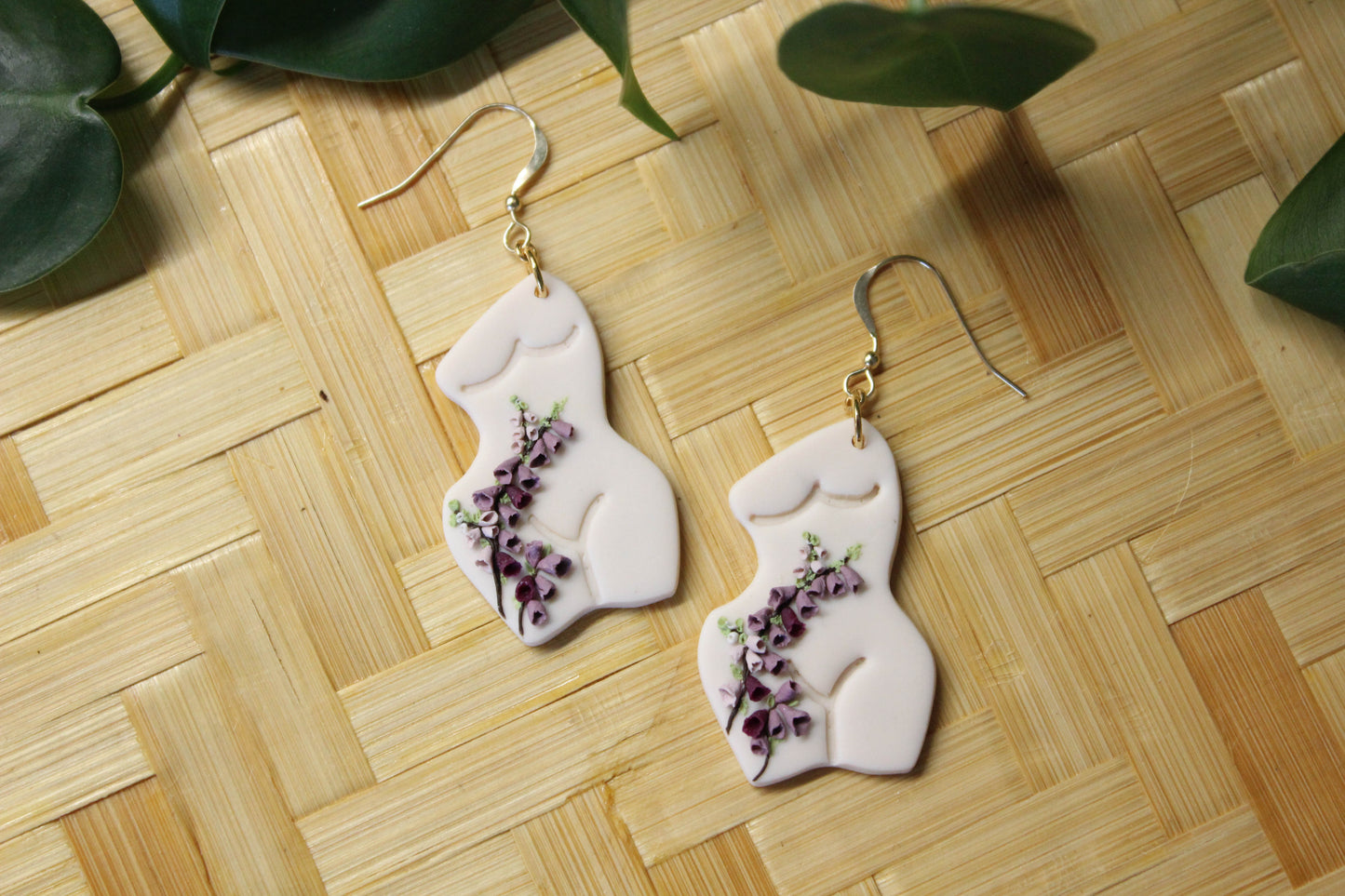 Deadly Plants Collection - Foxglove - Jane Body Earrings