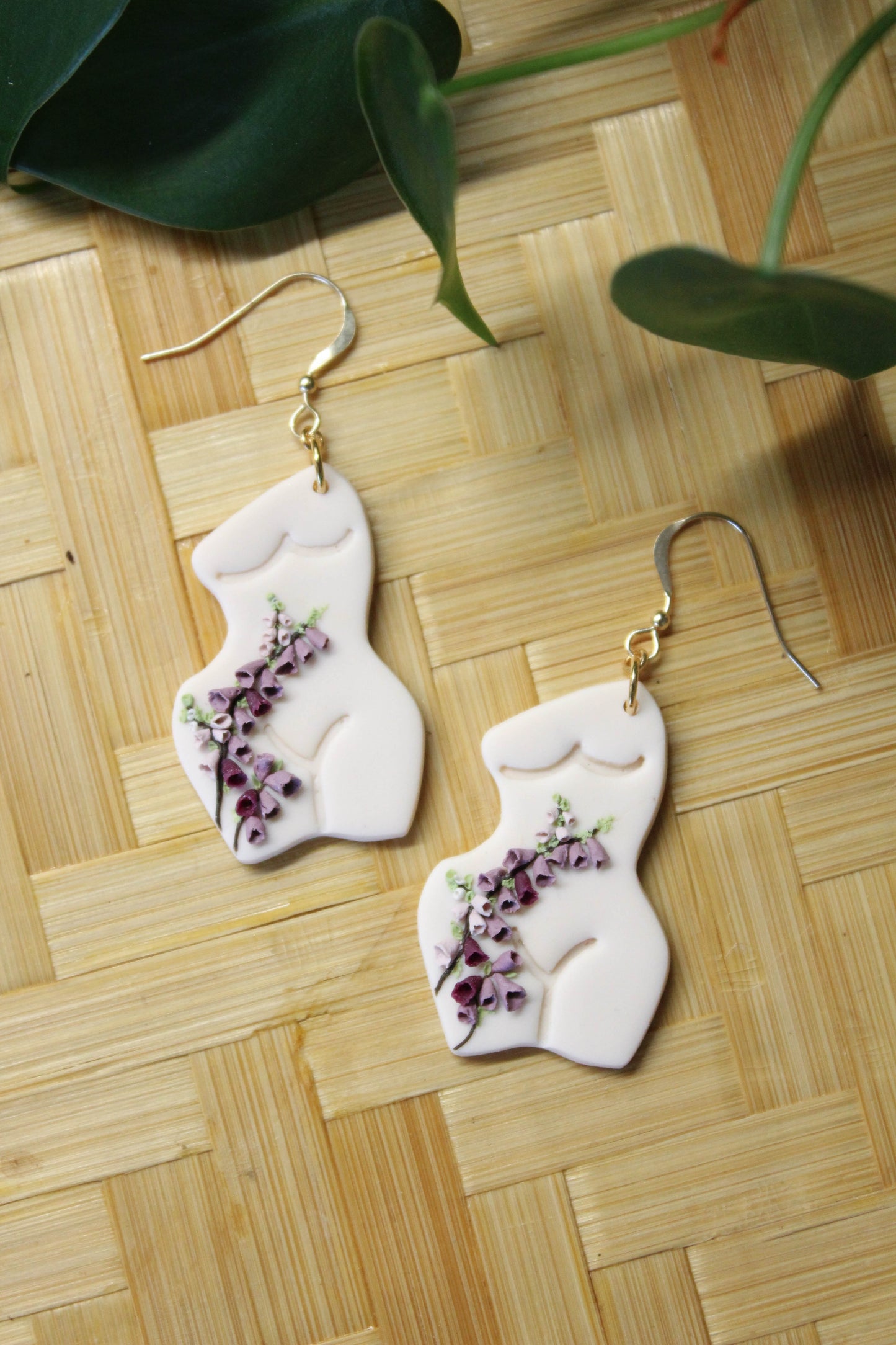 Deadly Plants Collection - Foxglove - Jane Body Earrings