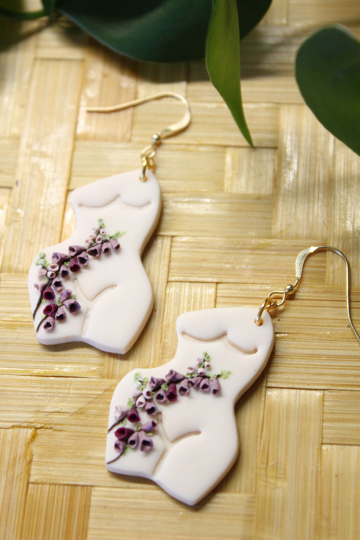 Deadly Plants Collection - Foxglove - Jane Body Earrings
