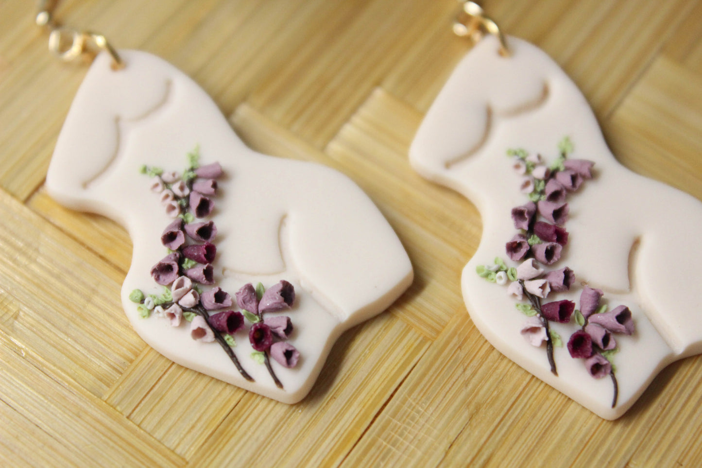 Deadly Plants Collection - Foxglove - Jane Body Earrings