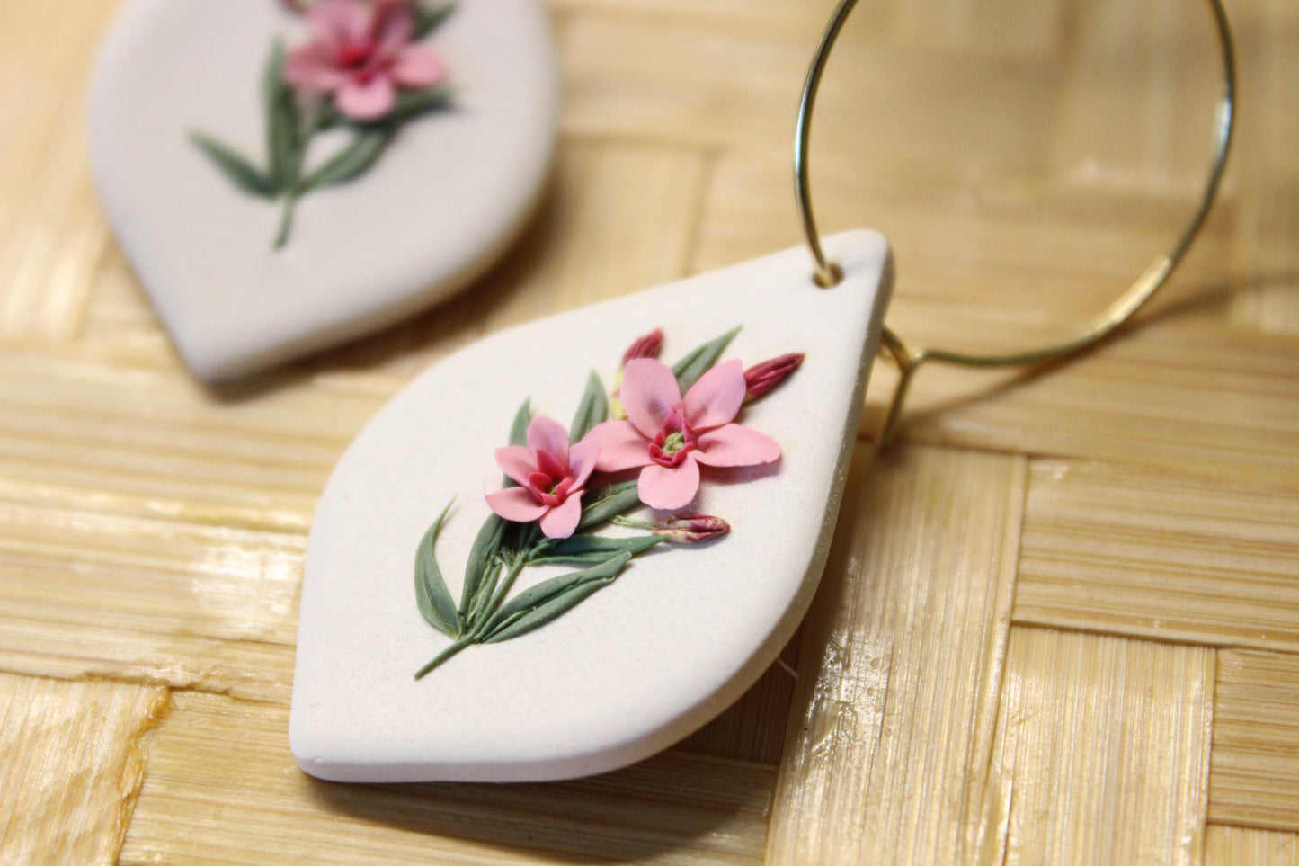 Deadly Plants Collection - Oleander - Devere Earrings
