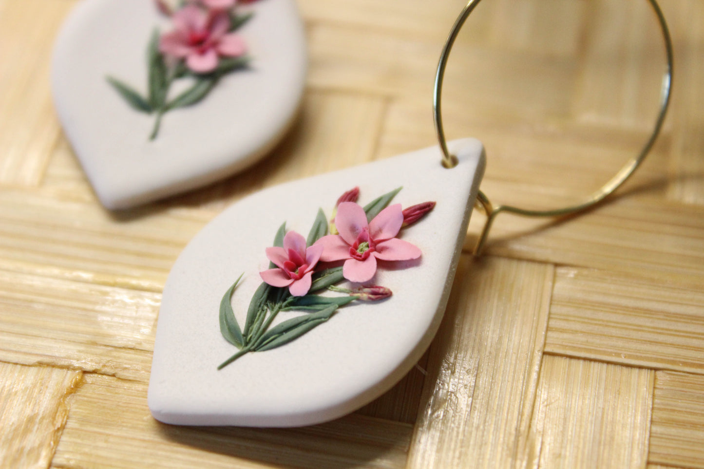 Deadly Plants Collection - Oleander - Devere Earrings